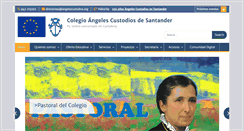 Desktop Screenshot of angelescustodios.org