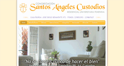Desktop Screenshot of angelescustodios.cl